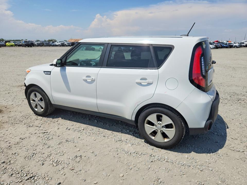 2016 Kia Soul VIN KNDJN2A27G7319799 COPART salvage auction — FRONT END, Co - Public - Salvage Title, sold $350 on 2026-07-28 (photo 2)