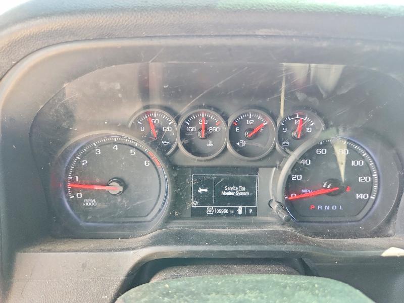 2020 Chevrolet Silverado 2500 VIN 1GB3YLE76LF217765 COPART salvage auction — NORMAL WEAR, FL - CERTIFICATE OF TITLE, sold $13,800 on 2026-07-30 (photo 9)