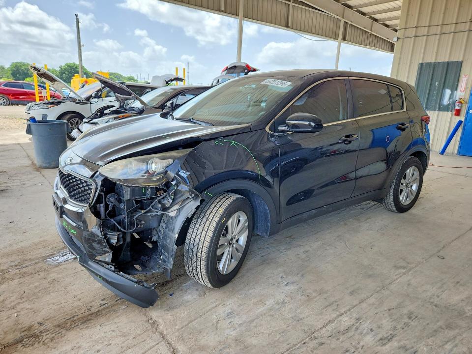 2017 Kia Sportage VIN KNDPM3AC9H7220401 COPART salvage auction — FRONT END, FL - CERT OF TITLE SLVG REBUILDABLE, sold $2,650 on 2026-07-29 (photo 1)