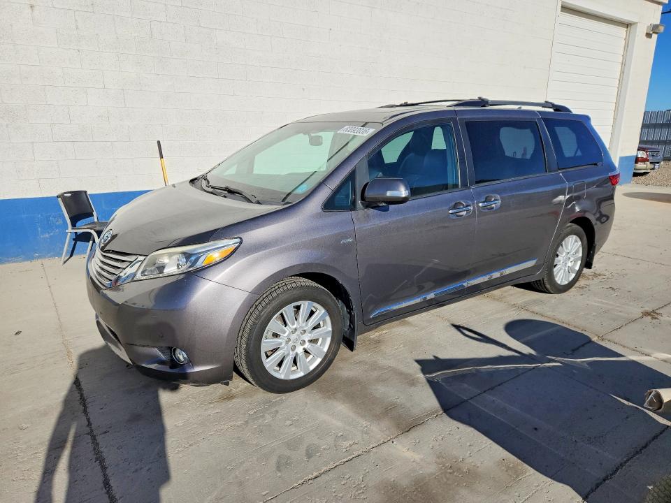 2017 Toyota Sienna VIN 5TDDZ3DC5HS158727 COPART salvage auction — MECHANICAL, Fl - Certificate Of Title, sold $150 on 2026-07-27 (photo 1)