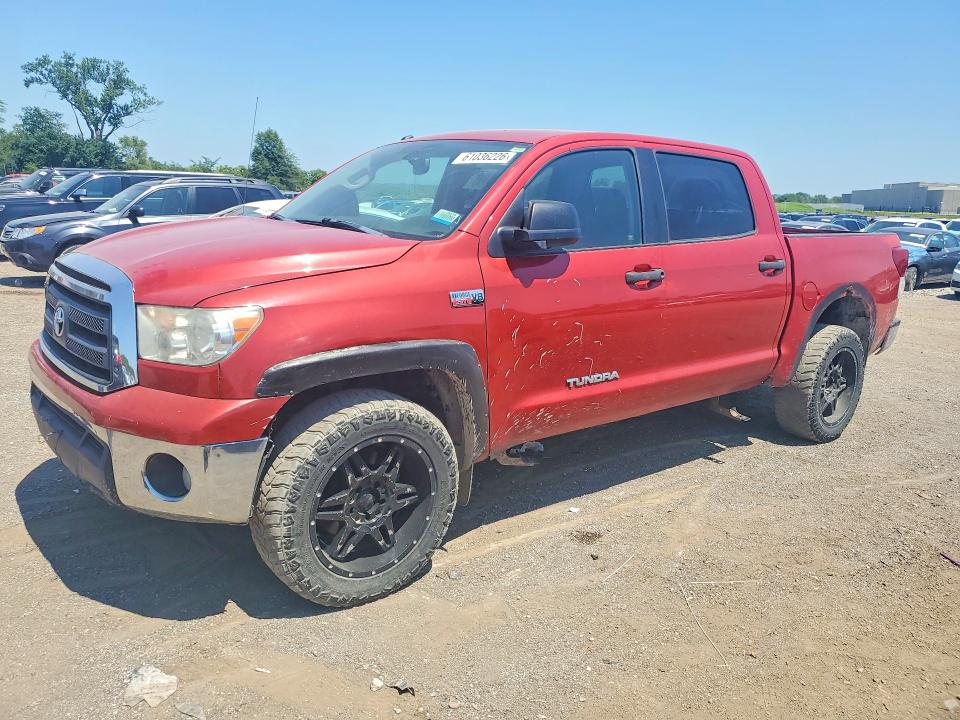 2012 Toyota Tundra VIN 5TFDW5F14CX236756 COPART salvage auction — HAIL, Ia - Certificate Of Title, sold $4,350 on 2026-07-17 (photo 1)
