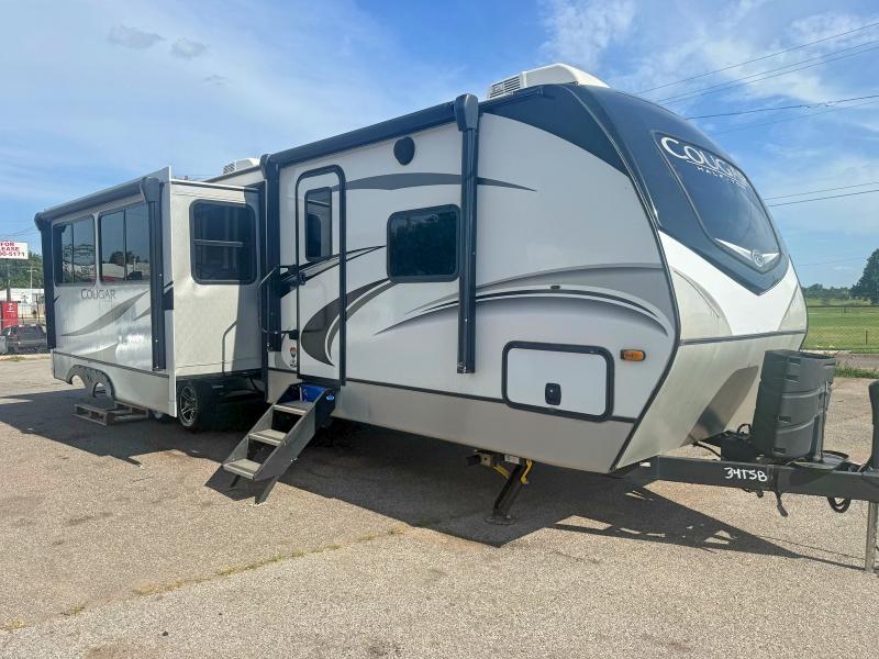 2021 Keystone Cougar 34t VIN 4YDT34T26MV508164 COPART salvage auction — NORMAL WEAR, CT, sold $9,200 on 2026-09-01 (photo 1)