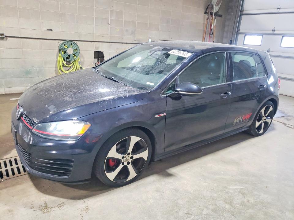2015 Volkswagen Gti VIN 3VW4T7AU9FM016266 COPART salvage auction — MINOR DENT/SCRATCHES, Mn - Non Public Clean Title, sold $3,300 on 2026-08-09 (photo 1)