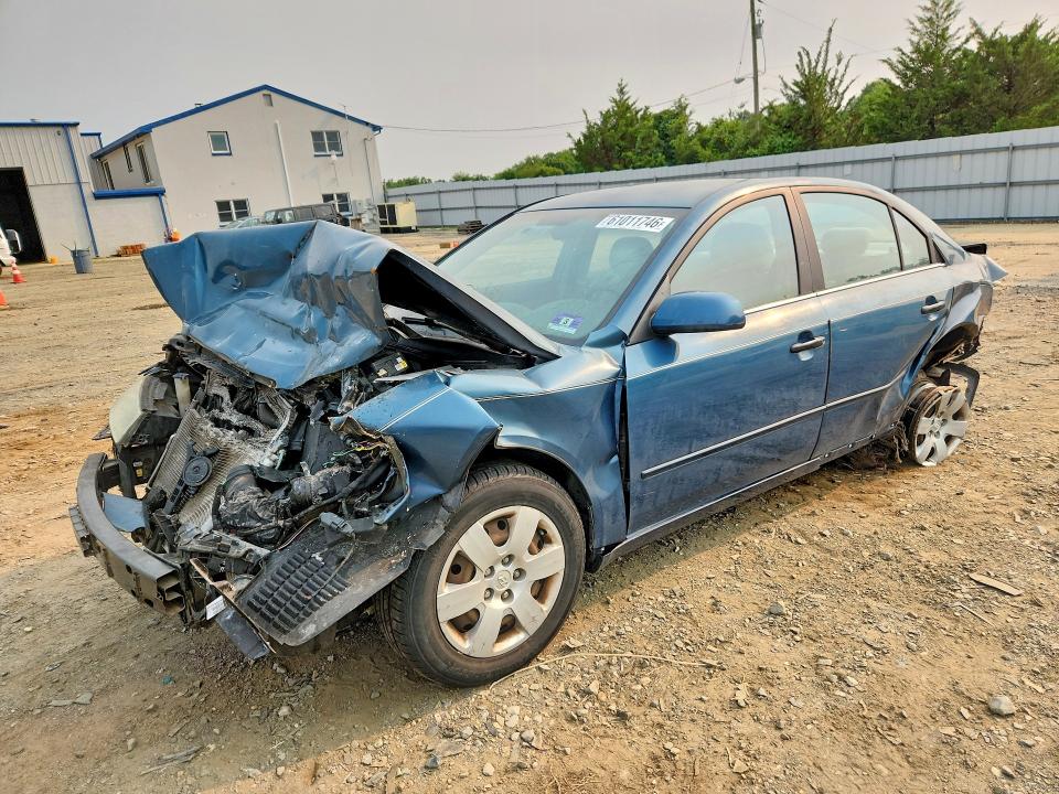 2007 Hyundai Sonata VIN 5NPET46C97H224340 COPART salvage auction — FRONT END, NJ - CERT OF TITLE-SALVAGE (P), sold $225 on 2026-07-27 (photo 1)