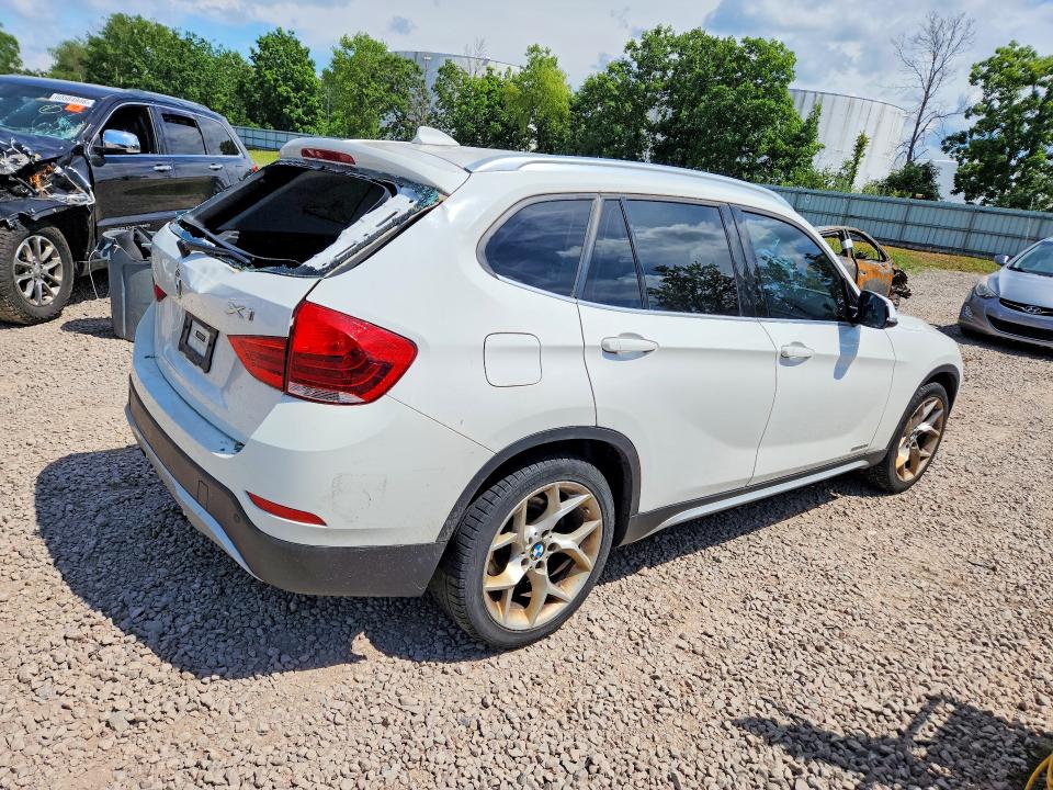 2013 BMW X1 VIN WBAVM1C51DVW41025 COPART salvage auction — REAR END, Ny - Mv-907A Salvage Certificate, sold $425 on 2026-07-20 (photo 3)