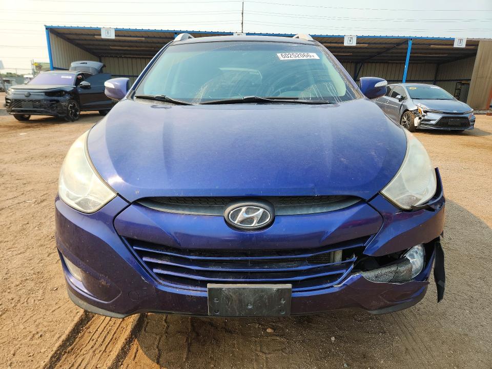 2013 Hyundai Tucson VIN KM8JUCAC0DU563577 COPART salvage auction — UNDERCARRIAGE, Co - Dis/Dlr/Exp Only Clean Title, sold $1,250 on 2026-07-20 (photo 5)