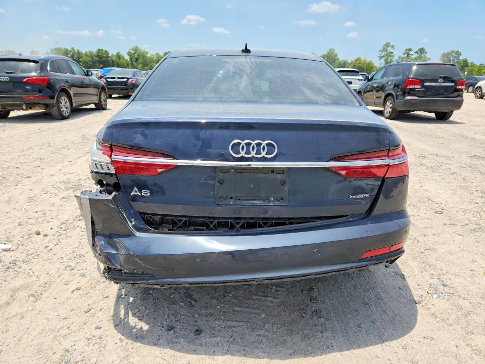 2022 Audi A6 VIN WAUK2BF21NN039078 COPART salvage auction — REAR END, Tx - Salvage Vehicle Title, sold $14,600 on 2026-09-04 (photo 6)