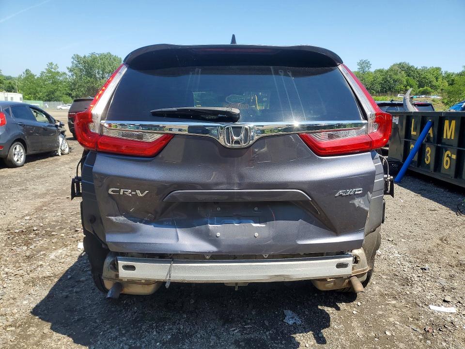 2018 Honda Cr-v VIN 7FARW2H8XJE026947 COPART salvage auction — REAR END, Ny - Mv-907A Salvage Certificate, sold $7,300 on 2026-07-14 (photo 6)
