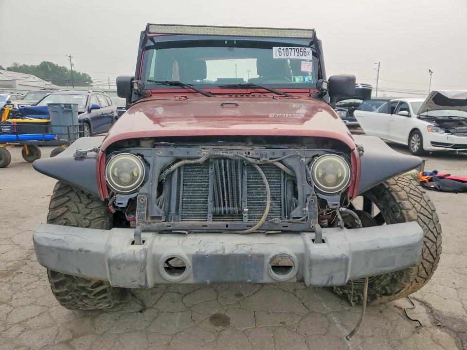 2007 Jeep Wrangler / VIN 1J8GA69157L114443 COPART salvage auction — FRONT END, PA - CERT OF TITLE, sold $175 on 2026-08-04 (photo 5)