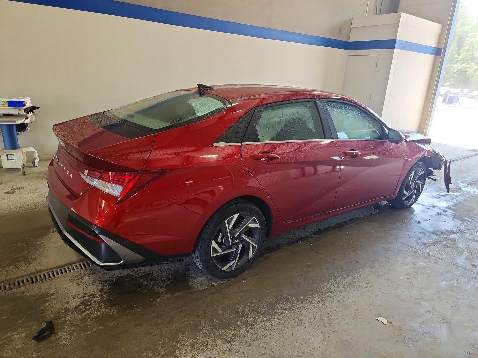 2025 Hyundai Elantra VIN KMHLS4DG7SU973082 COPART salvage auction — FRONT END, Ny - Dealer Only Non-Repairable (P), sold $4,500 on 2026-07-06 (photo 3)