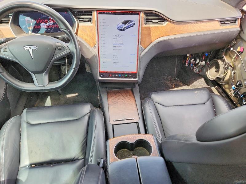 2018 Tesla Model s VIN 5YJSA1E25JF272018 COPART salvage auction — SIDE, CT - CERT OF TITLE-SALVAGE, sold $6,200 on 2026-07-14 (photo 8)