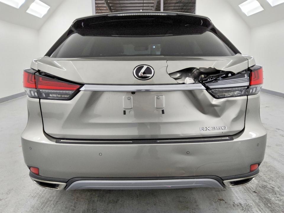 2022 Lexus Rx 350 VIN 2T2JZMAA8NC260177 COPART salvage auction — REAR END, Ca - Certificate Of Title, sold $20,250 on 2026-07-28 (photo 6)