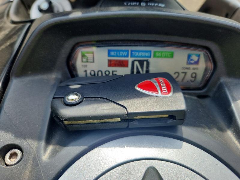 2015 Ducati Diavel VIN ZDM13BSW7FB022099 COPART salvage auction — SIDE, Ny - Mv-907A Salvage Certificate, sold $3,900 on 2026-07-16 (photo 8)