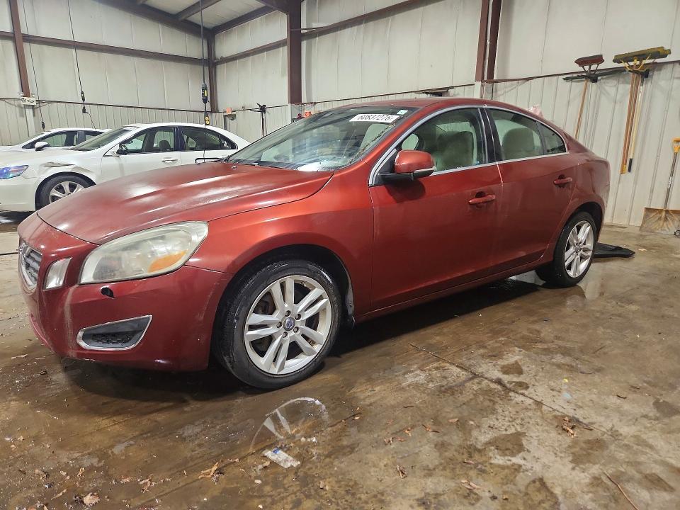 2013 Volvo S60 VIN YV1612FH9D1219257 COPART salvage auction — FRONT END, Pa - Certificate Of Salvage, sold $2,900 on 2026-08-14 (photo 1)
