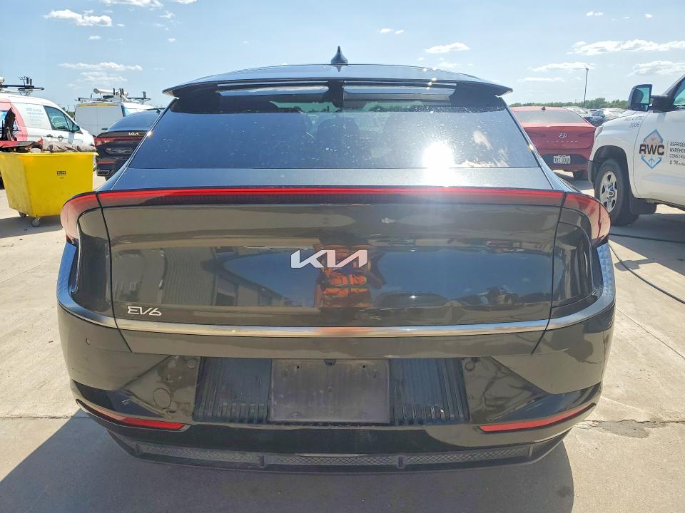 2024 Kia Ev6 VIN KNDC34LA2R5193722 COPART salvage auction — UNDERCARRIAGE, TX - CERTIFICATE OF TITLE, sold $11,400 on 2026-07-22 (photo 6)