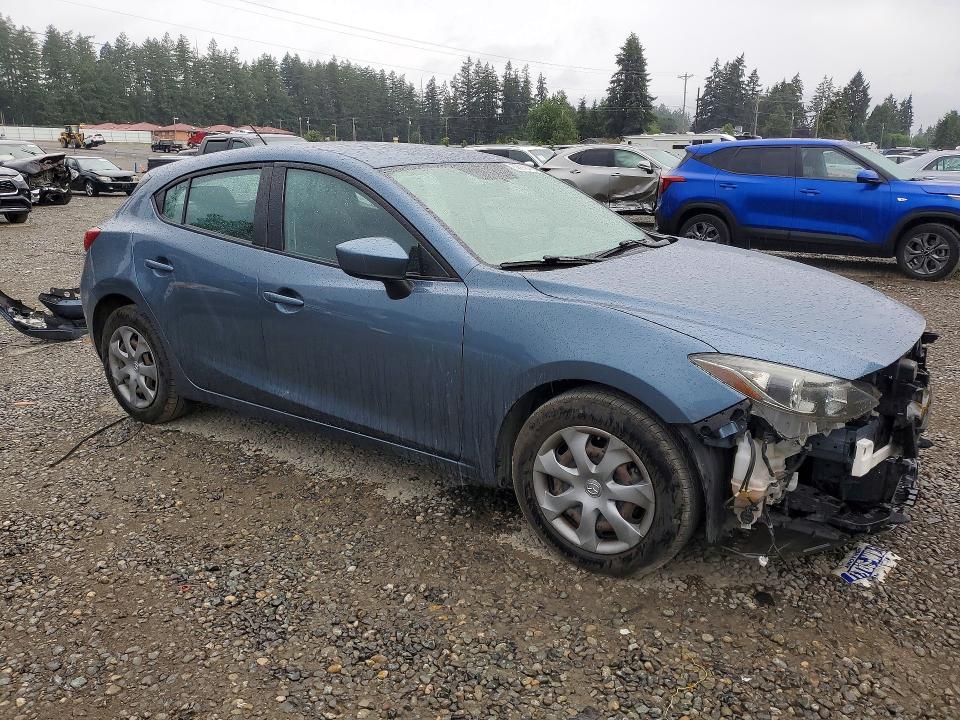 2015 Mazda 3 VIN JM1BM1K70F1245672 COPART salvage auction — FRONT END, WA - BILL OF SALE, sold $525 on 2026-07-24 (photo 4)