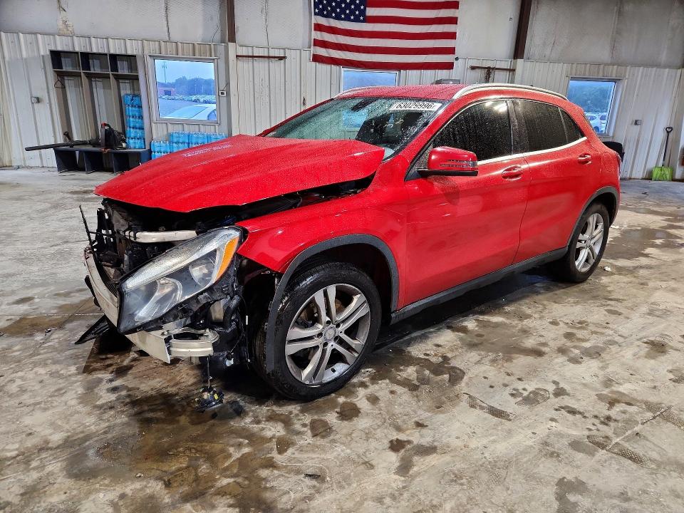 2016 Mercedes-benz Gla-klasse VIN WDCTG4EB9GJ204563 COPART salvage auction — FRONT END, Salvage Title, sold $725 on 2026-08-12 (photo 1)