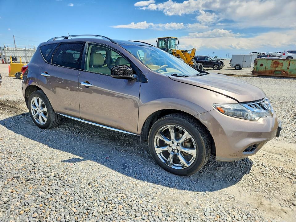 2013 Nissan Murano VIN JN8AZ1MW8DW309110 COPART salvage auction — HAIL, CO - CERTIFICATE OF TITLE, sold $1,000 on 2026-07-30 (photo 4)
