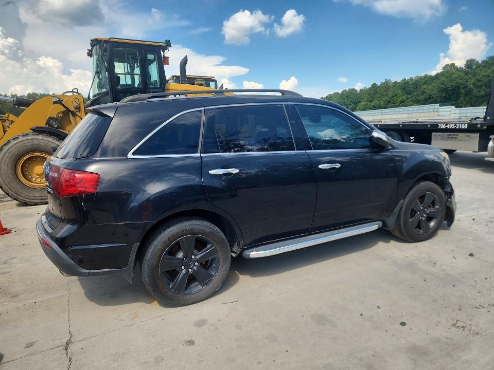 2012 Acura MDX VIN 2HNYD2H21CH503183 COPART salvage auction — FRONT END, Ga - Bill Of Sale - Parts Only, sold $375 on 2026-09-08 (photo 3)