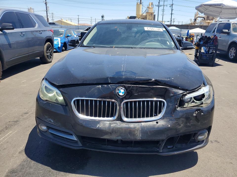 2016 BMW 5er VIN WBA5A5C54GG351130 COPART salvage auction — FRONT END, Ca - Acq Bos - Post Sale - Salvage, sold $900 on 2026-07-29 (photo 5)