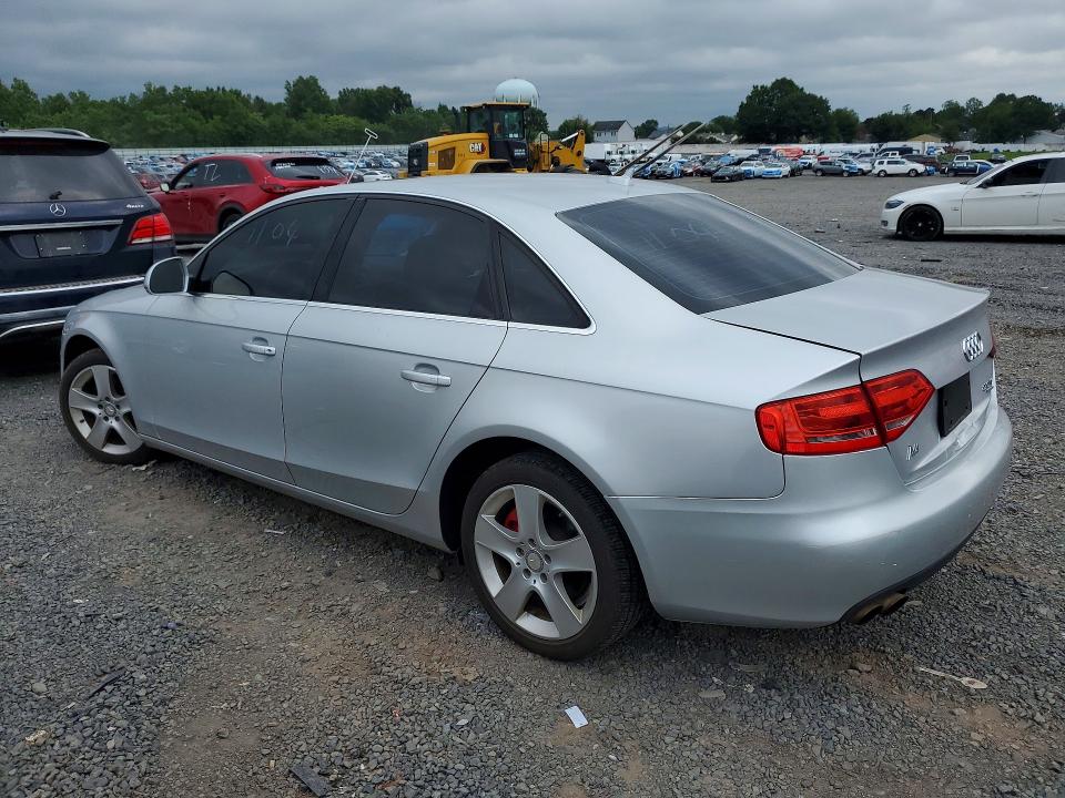 2009 Audi A4 VIN WAUSF78K29N040132 COPART salvage auction — FRONT END, NJ - CERTIFICATE OF TITLE, sold $400 on 2026-07-31 (photo 2)