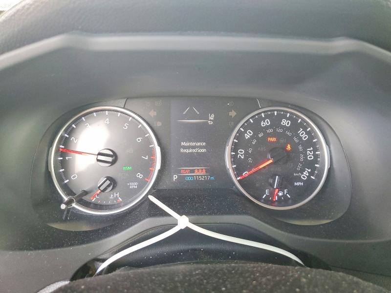2019 Toyota Rav 4 VIN JTMW1RFV1KJ013903 COPART salvage auction — FRONT END, Ca - Salvage Certificate, sold $15 on 2026-07-21 (photo 9)