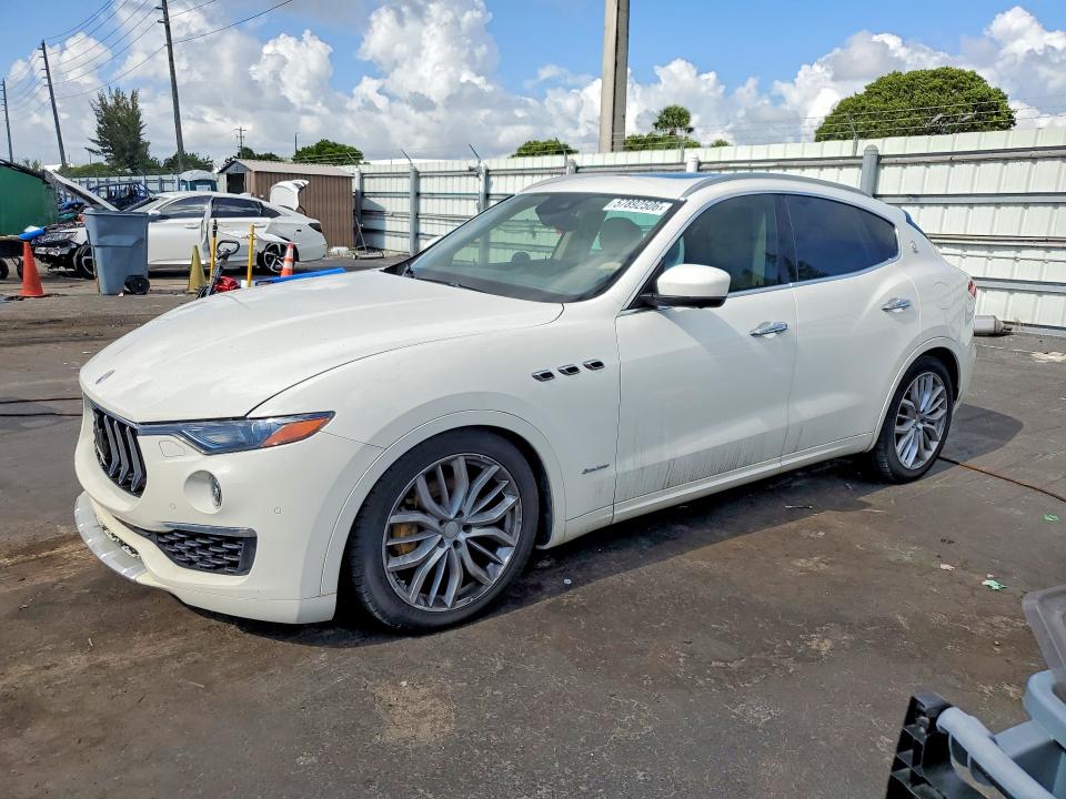 2019 Maserati Levante VIN ZN661XUL7KX318713 COPART salvage auction — VANDALISM, Fl - Cert Of Title Slvg Rebuildable, sold $2,700 on 2026-08-10 (photo 1)