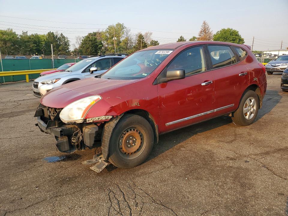 2011 Nissan Rogue sport VIN JN8AS5MVXBW273470 COPART salvage auction — FRONT END, CO - PUBLIC - SALVAGE TITLE (P), sold $425 on 2026-07-09 (photo 1)