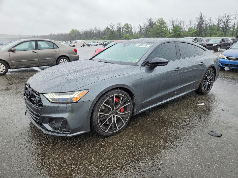 2021 Audi S7 VIN WAUSFBF29MN053054 COPART salvage auction — FRONT END, Ny - Mv-907A Salvage Certificate, sold $26,750 on 2026-07-20 (photo 1)