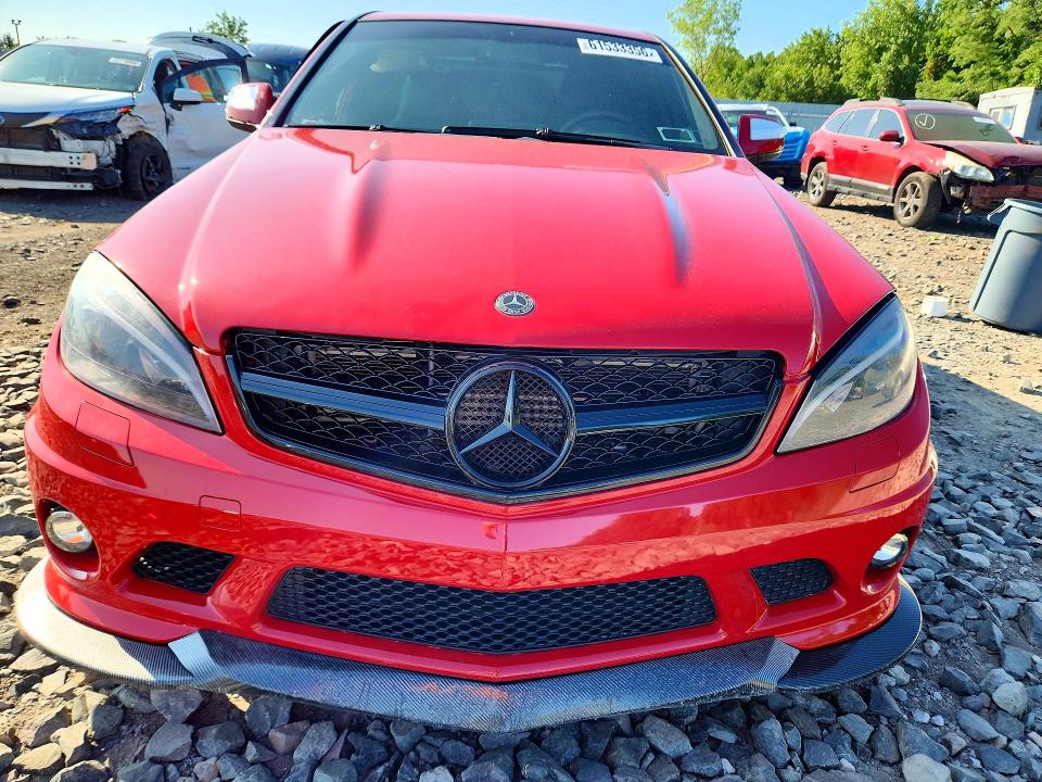 2009 Mercedes-benz C class VIN WDDGF77X39F246811 COPART salvage auction — SIDE, NY - MV-907A SALVAGE CERTIFICATE, sold $10,100 on 2026-08-13 (photo 5)