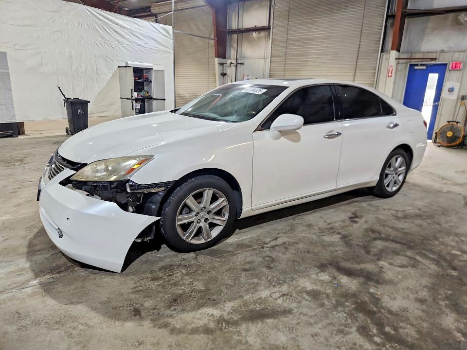 2008 Lexus ES VIN JTHBJ46G782245023 COPART salvage auction — FRONT END, MA - CERT OF TITLE-RECONSTRCTD COLL, sold $375 on 2026-07-24 (photo 1)