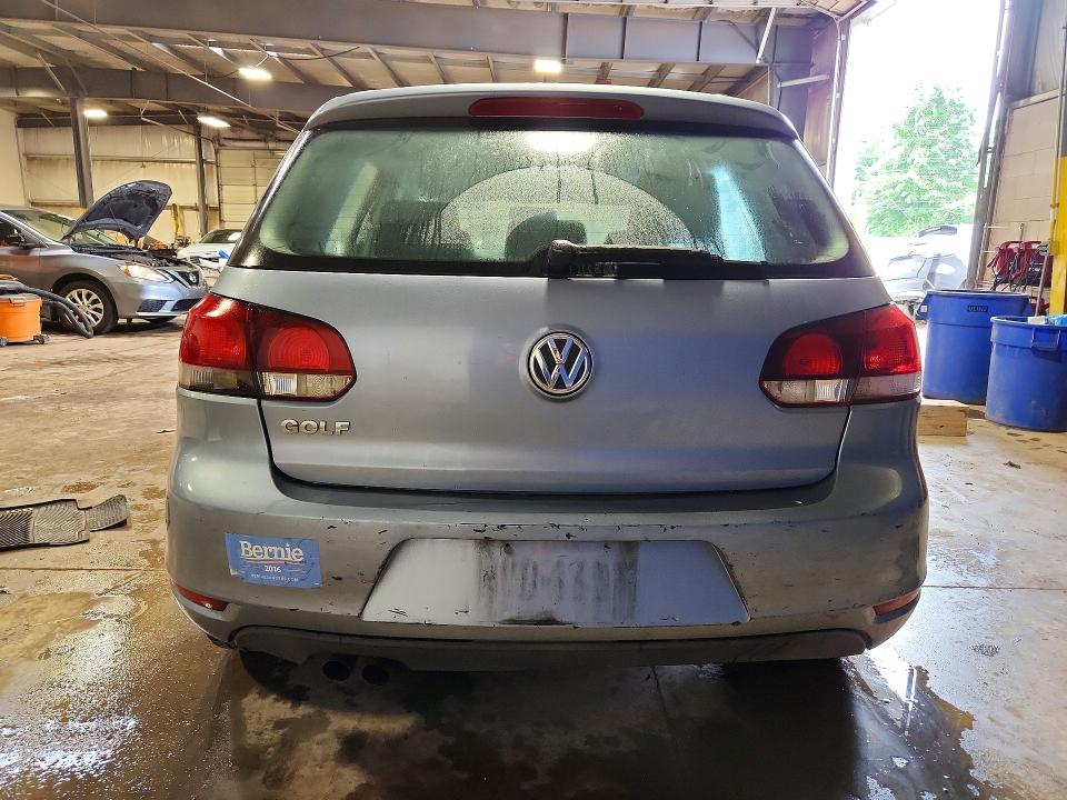 2011 Volkswagen Golf VIN WVWDA7AJ5BW013793 COPART salvage auction — SIDE, Pa - Certificate Of Salvage, sold $875 on 2026-07-20 (photo 6)