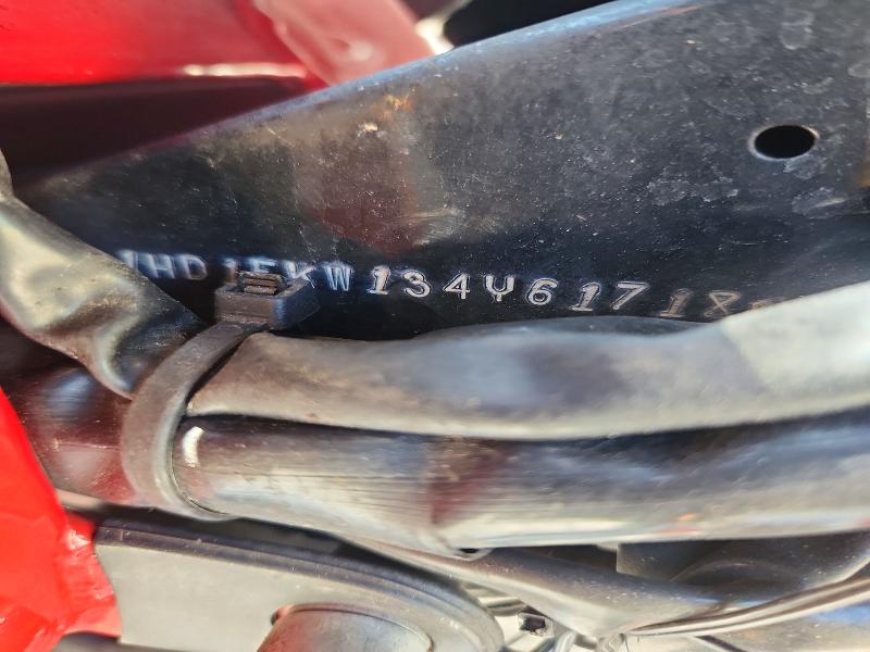 2004 Harley-davidson Flhtci VIN 1HD1FKW134Y617185 COPART salvage auction — FRONT END, Pa - Certificate Of Salvage, sold $1,100 on 2026-07-30 (photo 8)