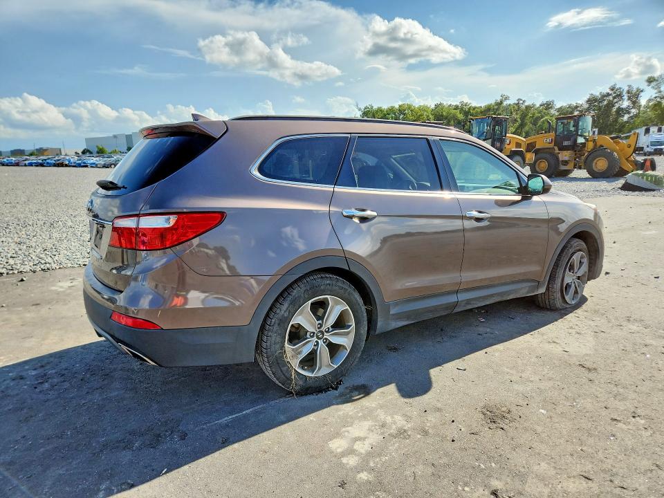 2014 Hyundai VIN KM8SM4HF5EU046612 COPART salvage auction — SIDE, Fl - Cert Of Title Slvg Rebuildable, sold $2,150 on 2026-07-20 (photo 3)