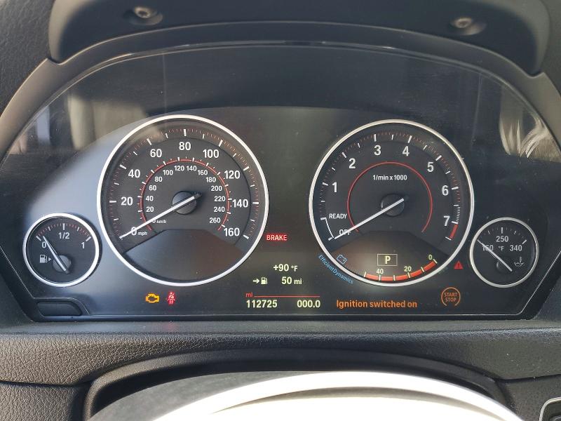 2018 BMW 3er VIN WBA8B9G58JNU99523 COPART salvage auction — FRONT END, Ca - Dis/Dlr/Exp Only Clean Title, sold $15 on 2026-07-21 (photo 9)