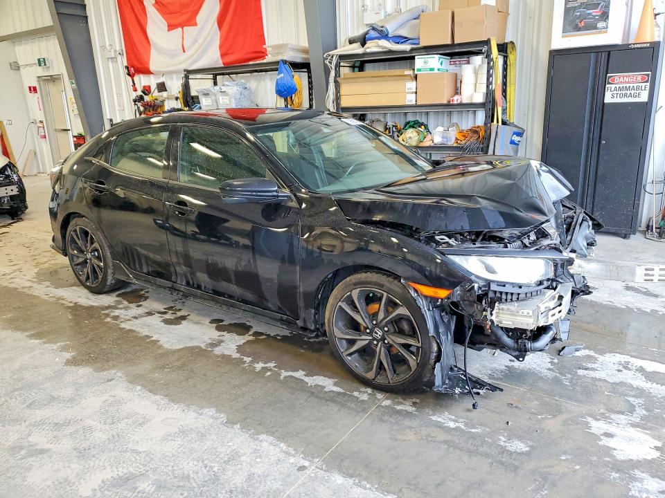 2017 Honda Civic VIN SHHFK7H44HU309485 COPART salvage auction — FRONT END, On - Permit Salvage, sold $125 on 2026-07-28 (photo 4)