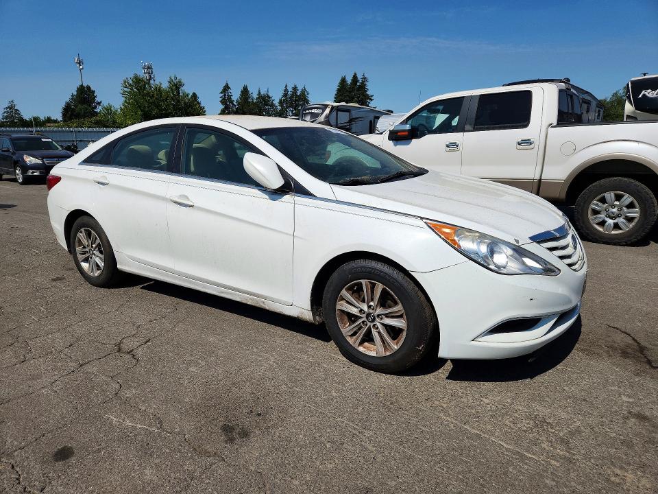 2013 Hyundai Sonata VIN 5NPEB4ACXDH759795 COPART salvage auction — FRONT END, OR - CERTIFICATE OF TITLE, sold $1,500 on 2026-07-20 (photo 4)