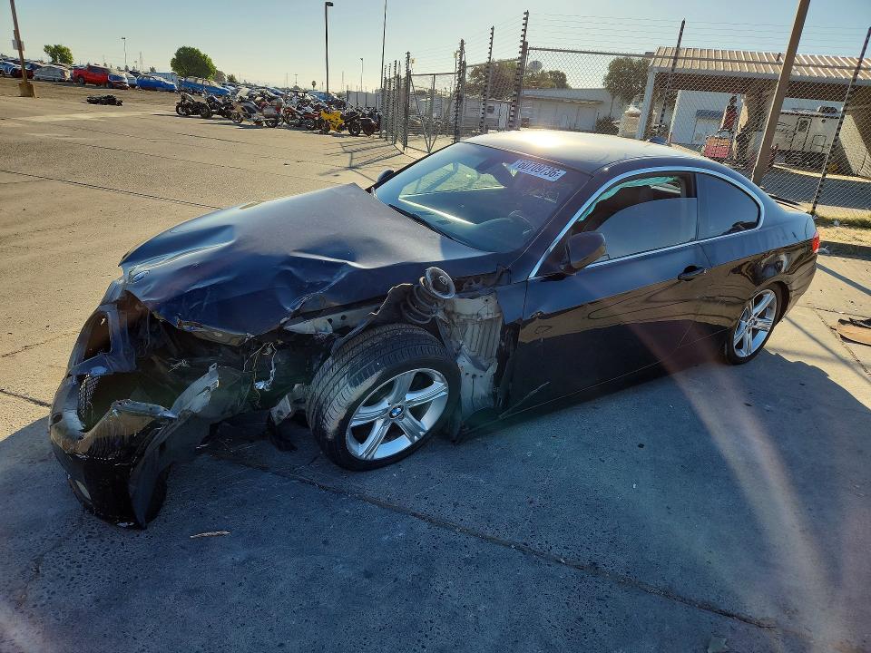 2010 BMW 3 series VIN WBAWV1C57AP123728 COPART salvage auction — FRONT END, CA - SALVAGE CERTIFICATE, sold $150 on 2026-08-03 (photo 1)