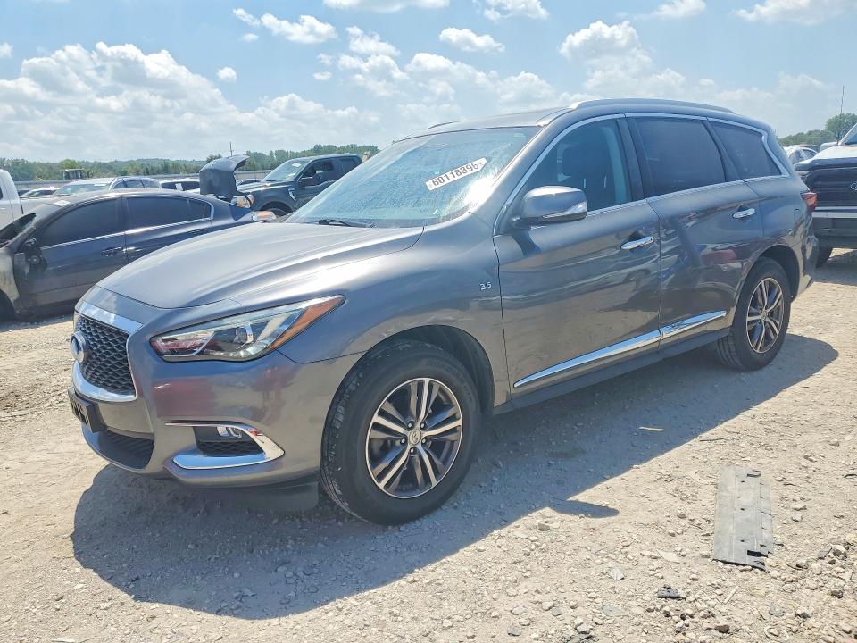 2017 Infiniti Qx60 VIN 5N1DL0MM2HC501998 COPART salvage auction — NORMAL WEAR, Ks - Dealer Only Clean Title, sold $350 on 2026-07-09 (photo 1)