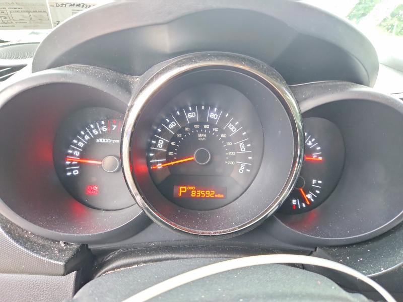 2011 Kia Soul VIN KNDJT2A28B7288710 COPART salvage auction — FRONT END, Pa - Certificate Of Salvage, sold $750 on 2026-07-13 (photo 9)