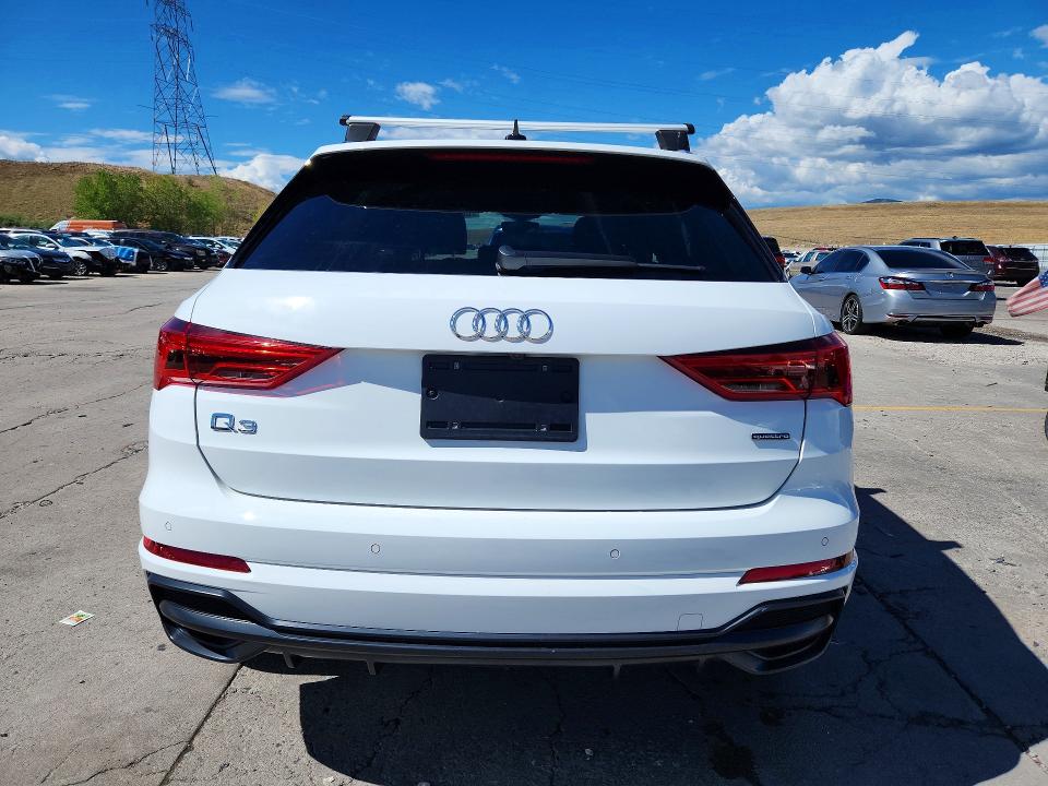 2022 Audi Q3 VIN WA1DECF36N1145366 COPART salvage auction — FRONT END, Co - Salvage Title, sold $10,100 on 2026-08-17 (photo 6)