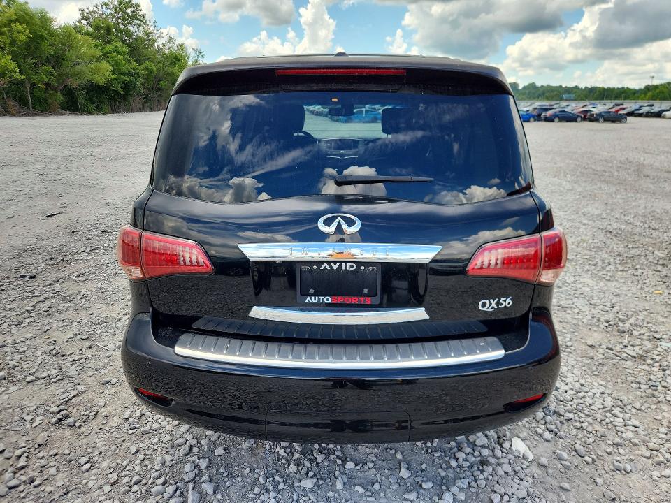 2012 Infiniti Qx56 VIN JN8AZ2NE3C9022718 COPART salvage auction — MINOR DENT/SCRATCHES, IL - CERTIFICATE OF TITLE, sold $1,200 on 2026-07-23 (photo 6)