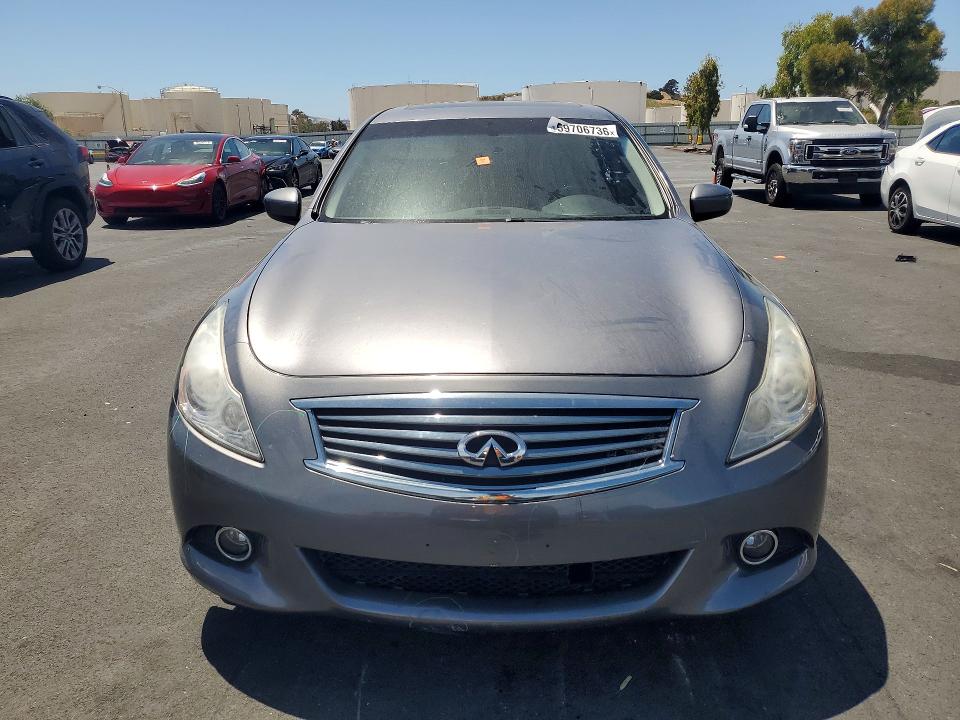 2013 Infiniti G VIN JN1CV6AP3DM306916 COPART salvage auction — VANDALISM, CA - SALVAGE CERTIFICATE, sold $3,100 on 2026-07-15 (photo 5)