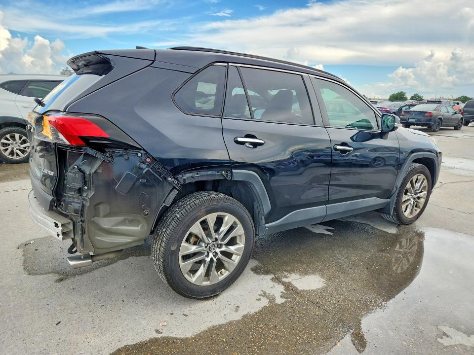 2019 Toyota Rav 4 VIN JTMY1RFVXKD018086 COPART salvage auction — REAR END, La - Cert Of Title-Salvage, sold $9,700 on 2026-07-22 (photo 3)