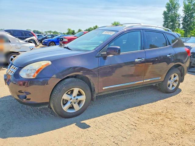 2013 Nissan Rogue sport VIN JN8AS5MV5DW142627 COPART salvage auction — FRONT END, On - Permit No Brand - Unfit, sold $125 on 2026-07-28 (photo 1)