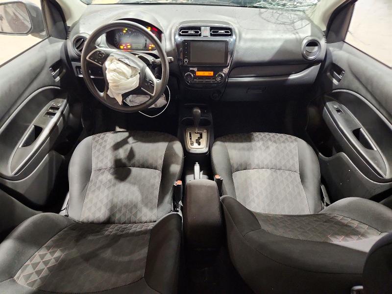 2024 Mitsubishi Mirage VIN ML32AUHJ4RH008310 COPART salvage auction — FRONT END, Fl - Certificate Of Destruction (P), sold $325 on 2026-07-22 (photo 8)