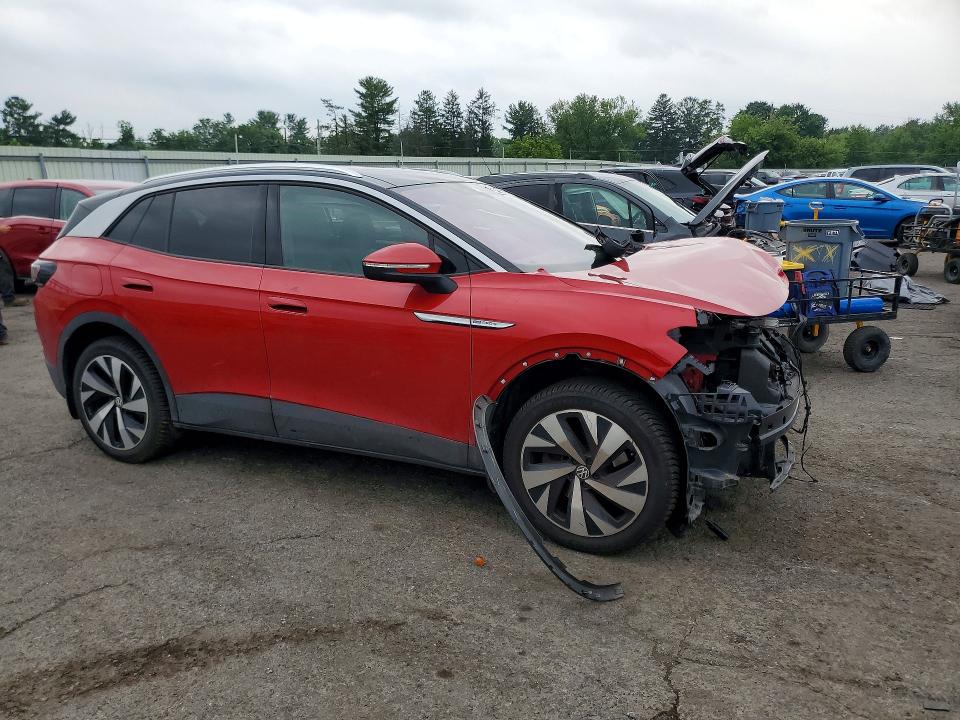 2022 Volkswagen Id.4 VIN WVGUNPE20NP045942 COPART salvage auction — FRONT END, Pa - Certificate Of Salvage, sold $7,400 on 2026-08-14 (photo 4)