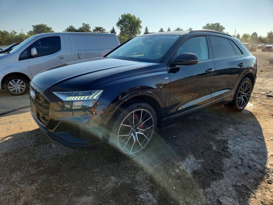 2020 Audi Q8 VIN WA1EVAF19LD024429 — COPART salvage auction photo
