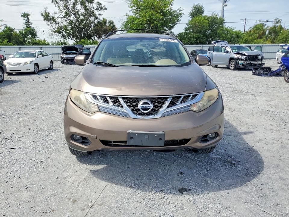 2013 Nissan Murano VIN JN8AZ1MW0DW310493 COPART salvage auction — MINOR DENT/SCRATCHES, Fl - Certificate Of Title (P), sold $550 on 2026-07-31 (photo 5)