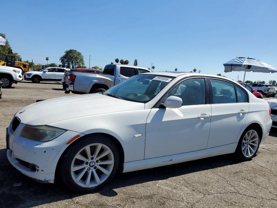 2009 BMW 3 series VIN WBAPH57589NL80241 COPART salvage auction — MINOR DENT/SCRATCHES, CA - DIS/DLR/EXP APP FOR DUP CLEAN, sold $2,000 on 2026-07-17 (photo 1)